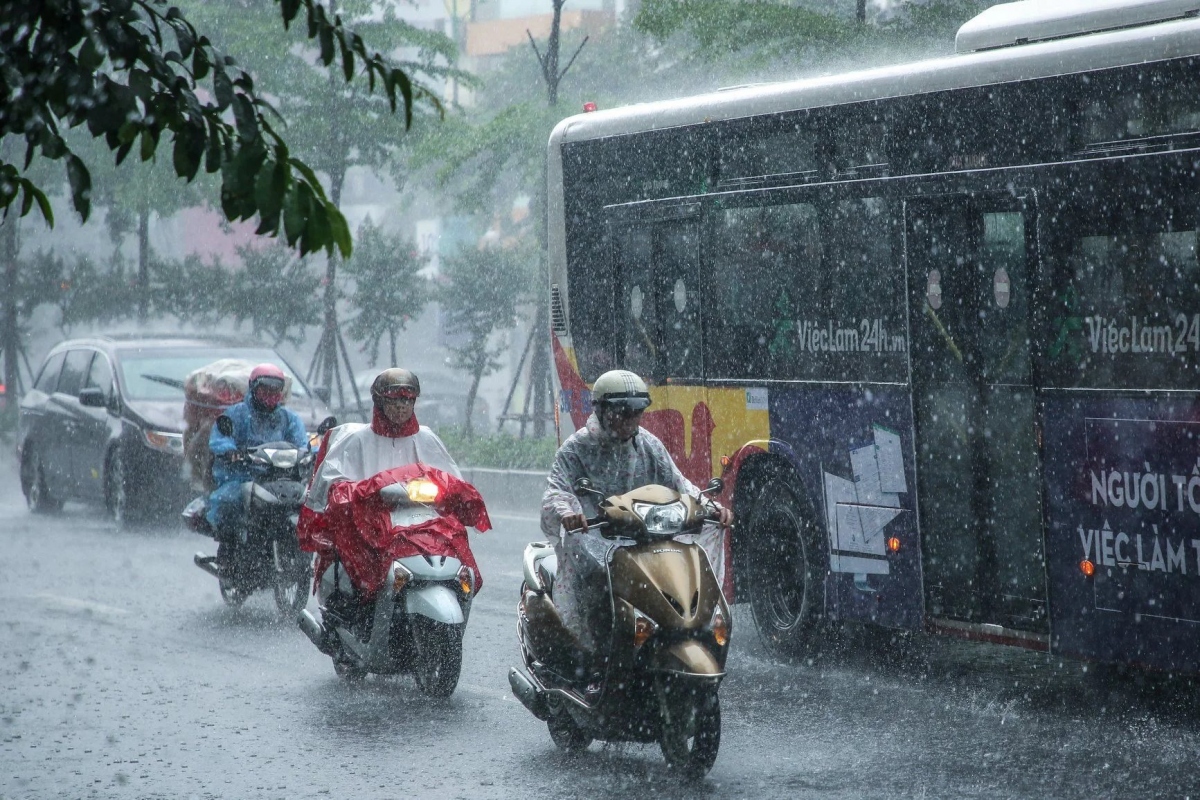 thoi tiet hom nay 24 6 bac bo va bac trung bo co kha nang mua to hinh anh 1