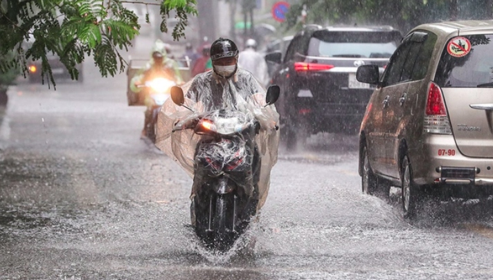 thoi tiet hom nay 3 7 bac bo co mua rao va dong, cuc bo co mua to hinh anh 1