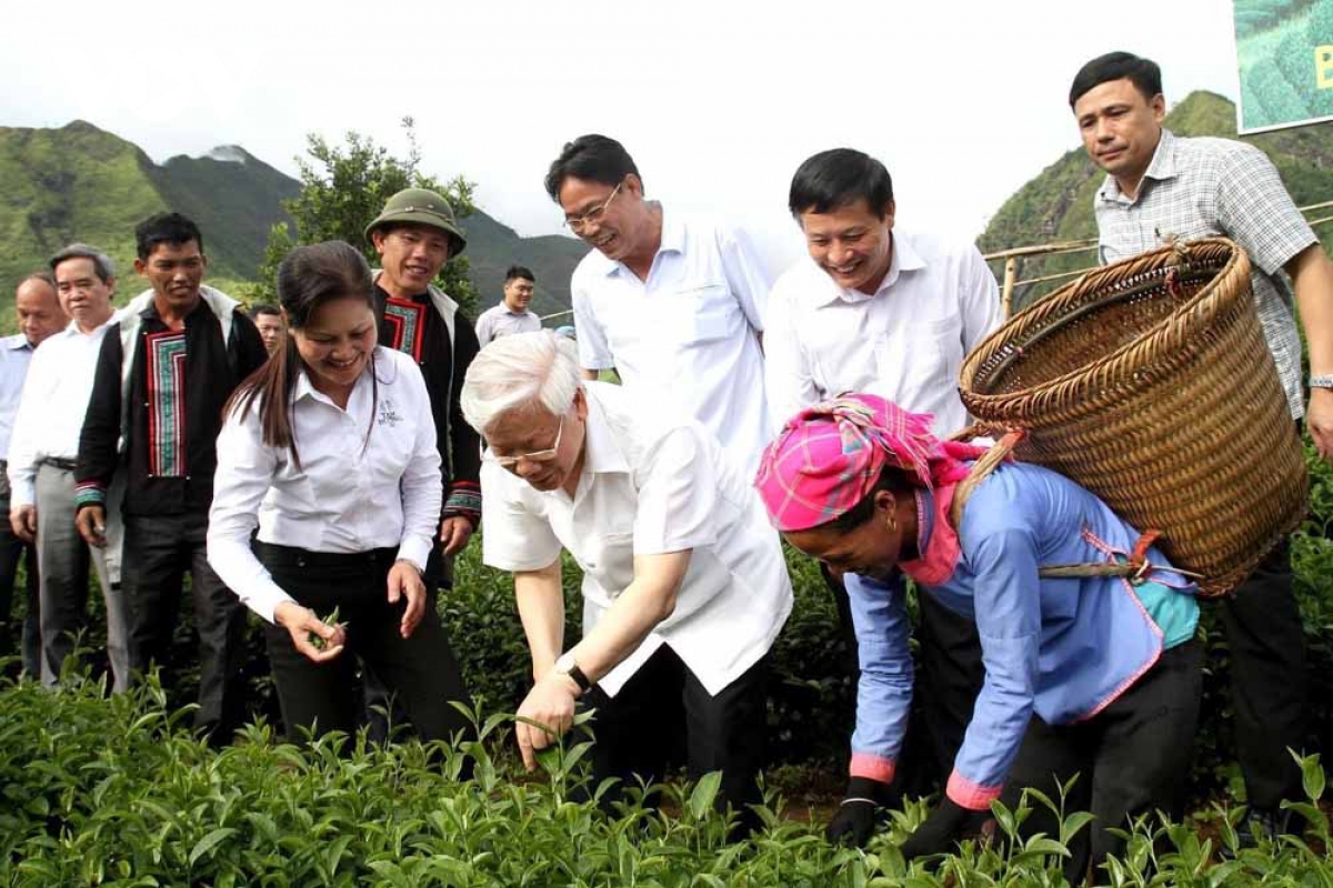 tay bac mai nho tong bi thu nguyen phu trong - nha lanh dao liem chinh, binh di hinh anh 2